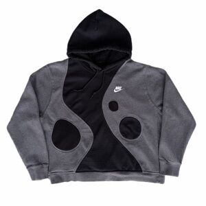 Upcycled Nike Patchwork Sweatshirt Custom 1 of 1 Size Medium